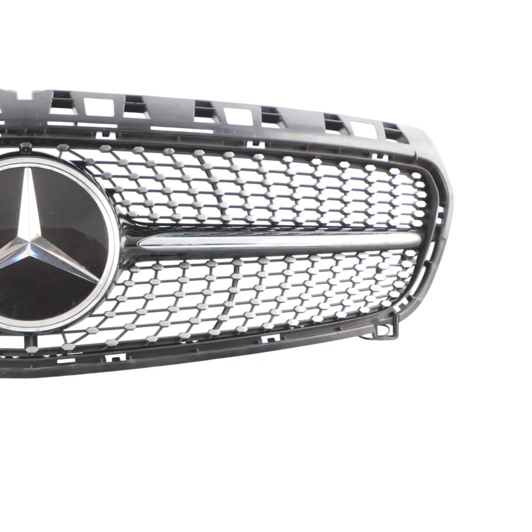 Bumper Front Grille Moulding Strip Chrome to Mercedes W176 with Part number A1768802083 Mercedes W176 Bumper Front Grille Moulding Strip Chrome - SKU A1768802083 - Part number A1768802083