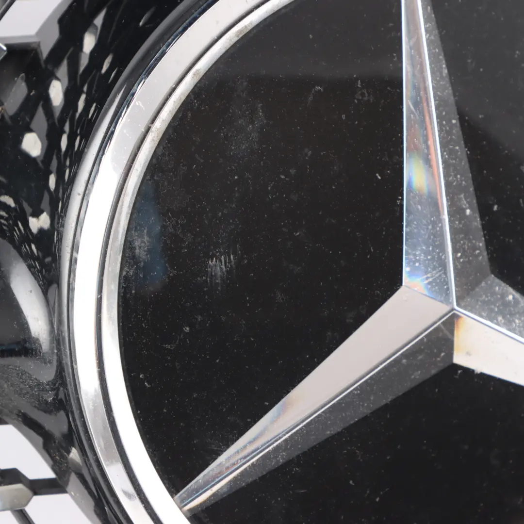 Bumper Front Grille Moulding Strip Chrome to Mercedes W176 with Part number A1768802083 Mercedes W176 Bumper Front Grille Moulding Strip Chrome - SKU A1768802083 - Part number A1768802083