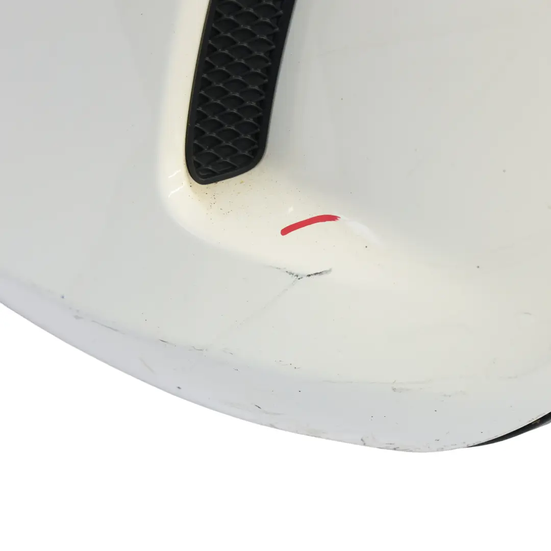 Mercedes W176 Bumper Rear Trim Panel AMG Calcite White - 650 - SKU A1768805740-CW - Part number A1768805740
