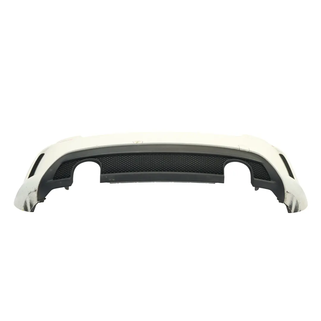 Mercedes W176 Bumper Rear Trim Panel AMG Calcite White - 650 - SKU A1768805740-CW - Part number A1768805740