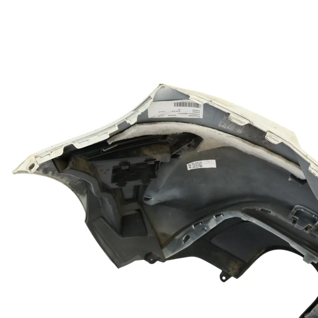 Mercedes W176 Bumper Rear Trim Panel AMG Calcite White - 650 - SKU A1768805740-CW - Part number A1768805740