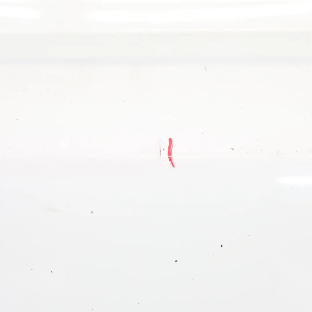 Bumper Rear Trim Panel AMG Calcite White - 650 to Mercedes W176 with Part number A1768805740 Mercedes W176 Bumper Rear Trim Panel AMG Calcite White - 650 - SKU A1768805740-CW - Part number A1768805740