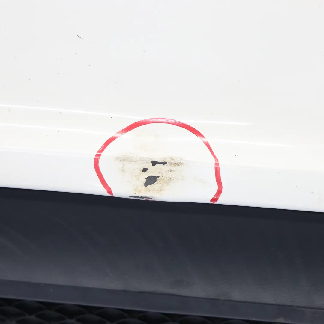 Mercedes W176 Zderzak Tylny AMG Calcite White Biały - 650 - SKU A1768805740-CW - Numer Części A1768805740