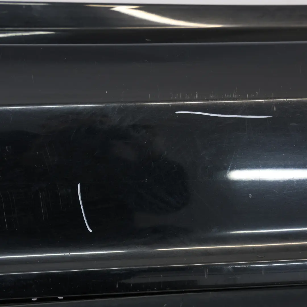 Mercedes W176 Bumper Rear Trim Panel AMG Kosmos Black Metallic - 191 - SKU A1768805740-KB1 - Part number A1768805740