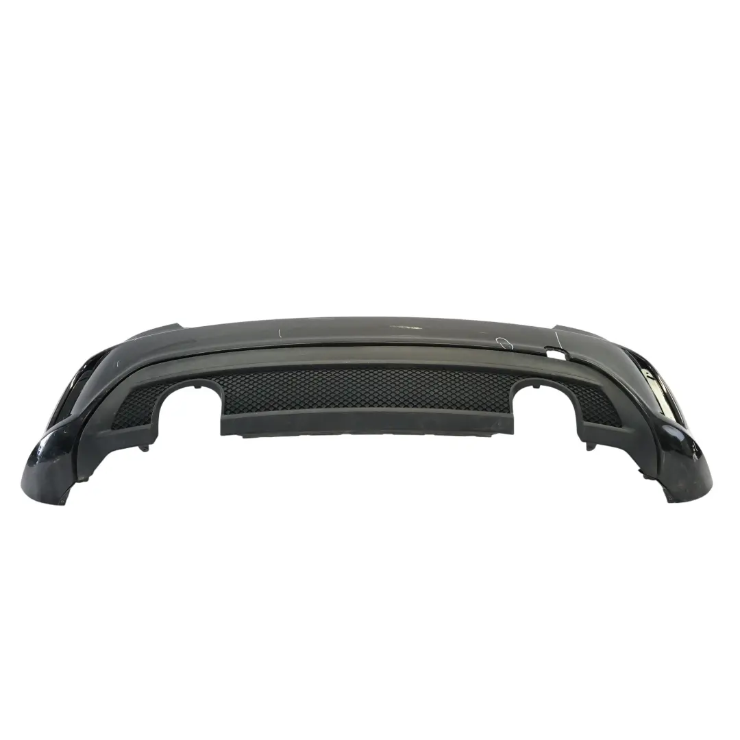 Bumper Rear Trim Panel AMG Kosmos Black Metallic - 191 to Mercedes W176 with Part number A1768805740 Mercedes W176 Bumper Rear Trim Panel AMG Kosmos Black Metallic - 191 - SKU A1768805740-KB1 - Part number A1768805740