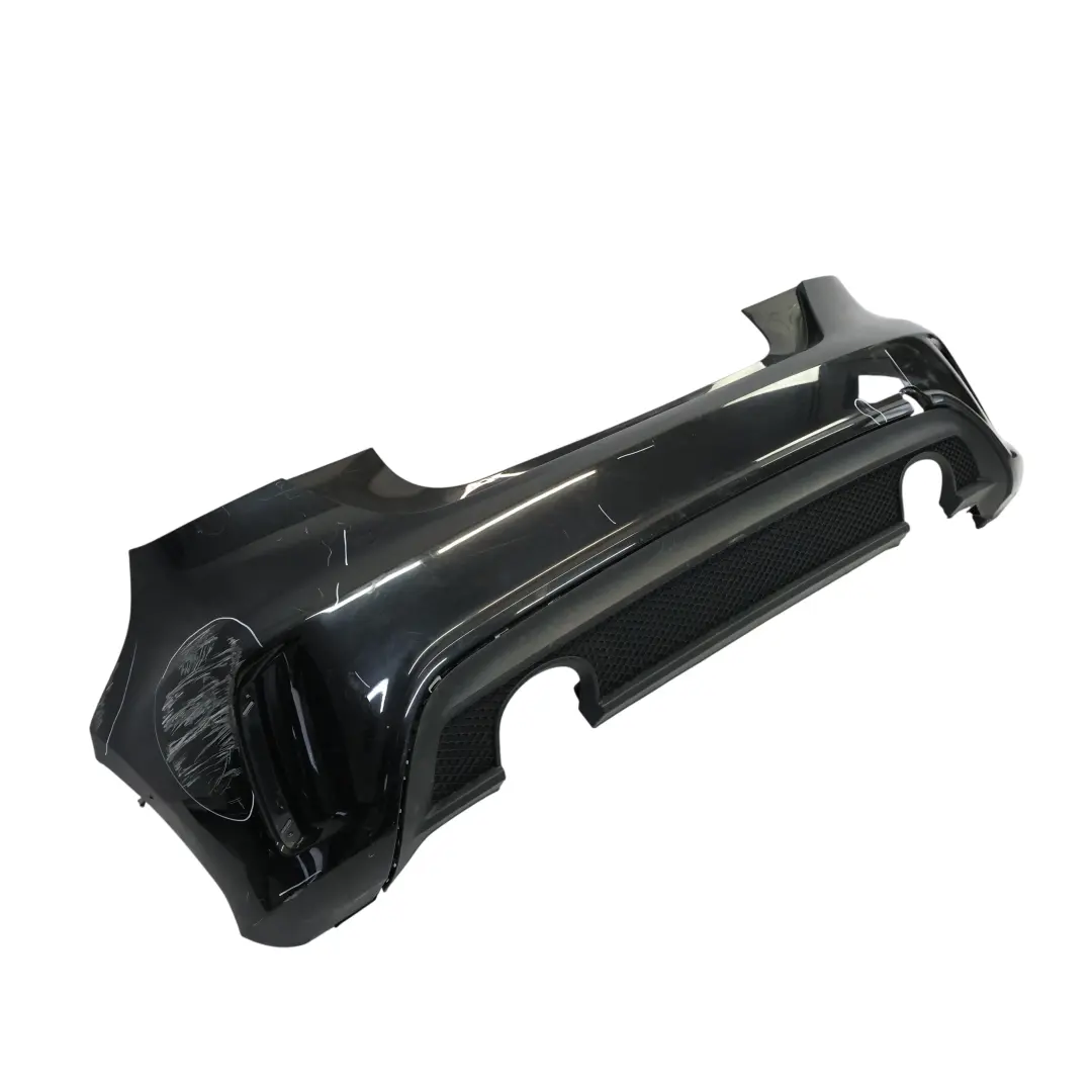 Mercedes W176 Zderzak Tylny AMG Kosmos Black Czarny Metalik - 191 - SKU A1768805740-KB1 - Numer Części A1768805740