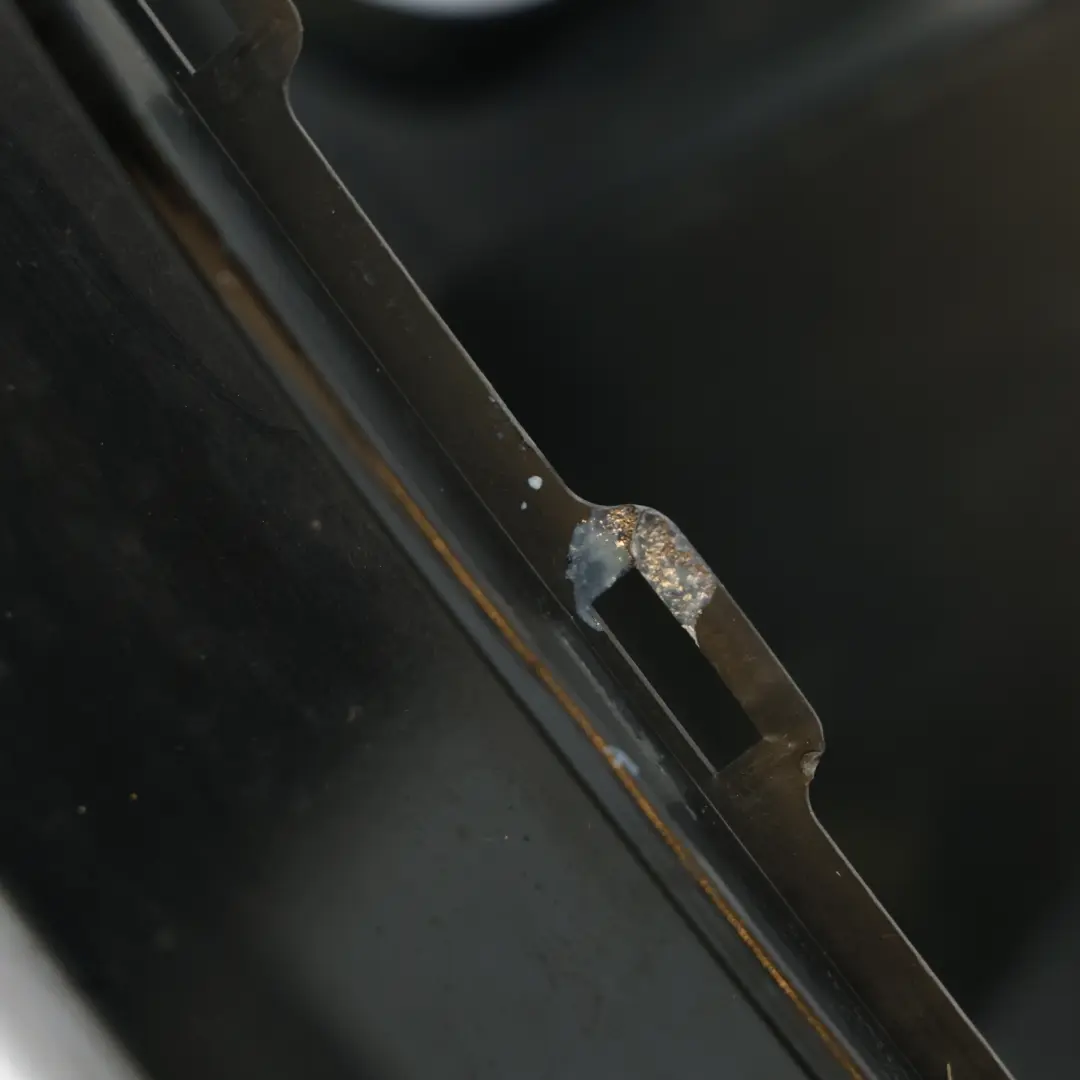 Bumper Rear Trim Panel AMG Kosmos Cosmic Black Metallic - 191 to Mercedes W176 with Part number A1768805840 Mercedes W176 Bumper Rear Trim Panel AMG Kosmos Cosmic Black Metallic - 191 - SKU A1768805840-KB - Part number A1768805840