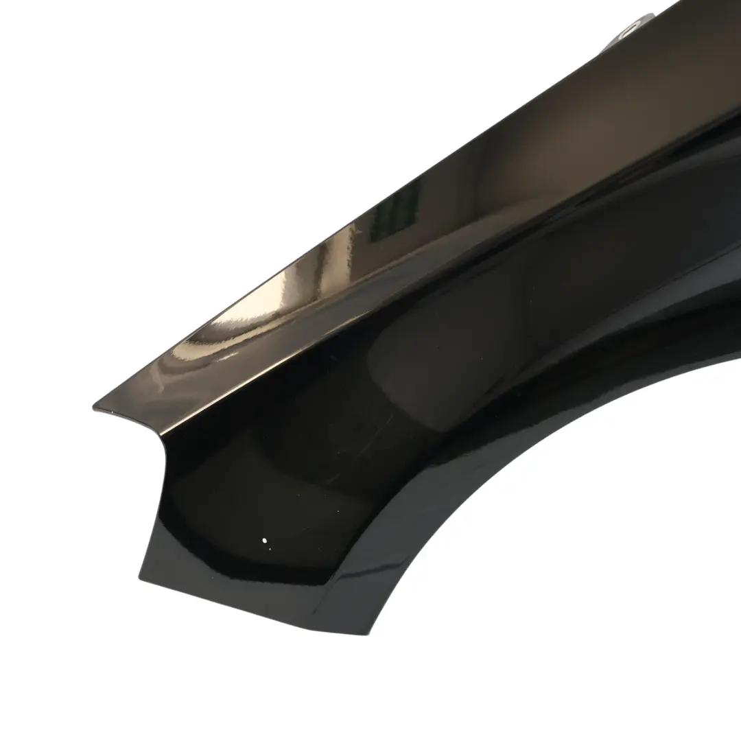 Mercedes W176 Kotflügelverkleidung vorne links Kosmos Schwarz 191 - SKU A1768810101-KB - Teilenummer A1768810101