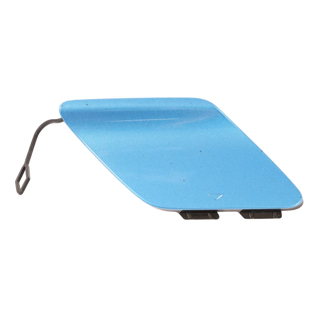 Front Bumper Tow Eye Hook Cover South Seas Blue 162 to Mercedes W176 with Part number A1768851022 Mercedes W176 Front Bumper Tow Eye Hook Cover South Seas Blue 162 - SKU A1768851022-SSB - Part number A1768851022