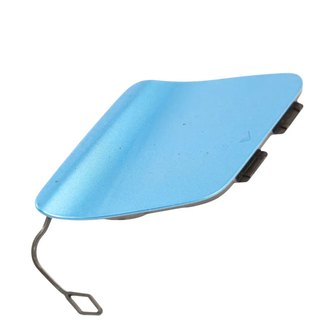 Mercedes W176 Front Bumper Tow Eye Hook Cover South Seas Blue 162 - SKU A1768851022-SSB - Part number A1768851022