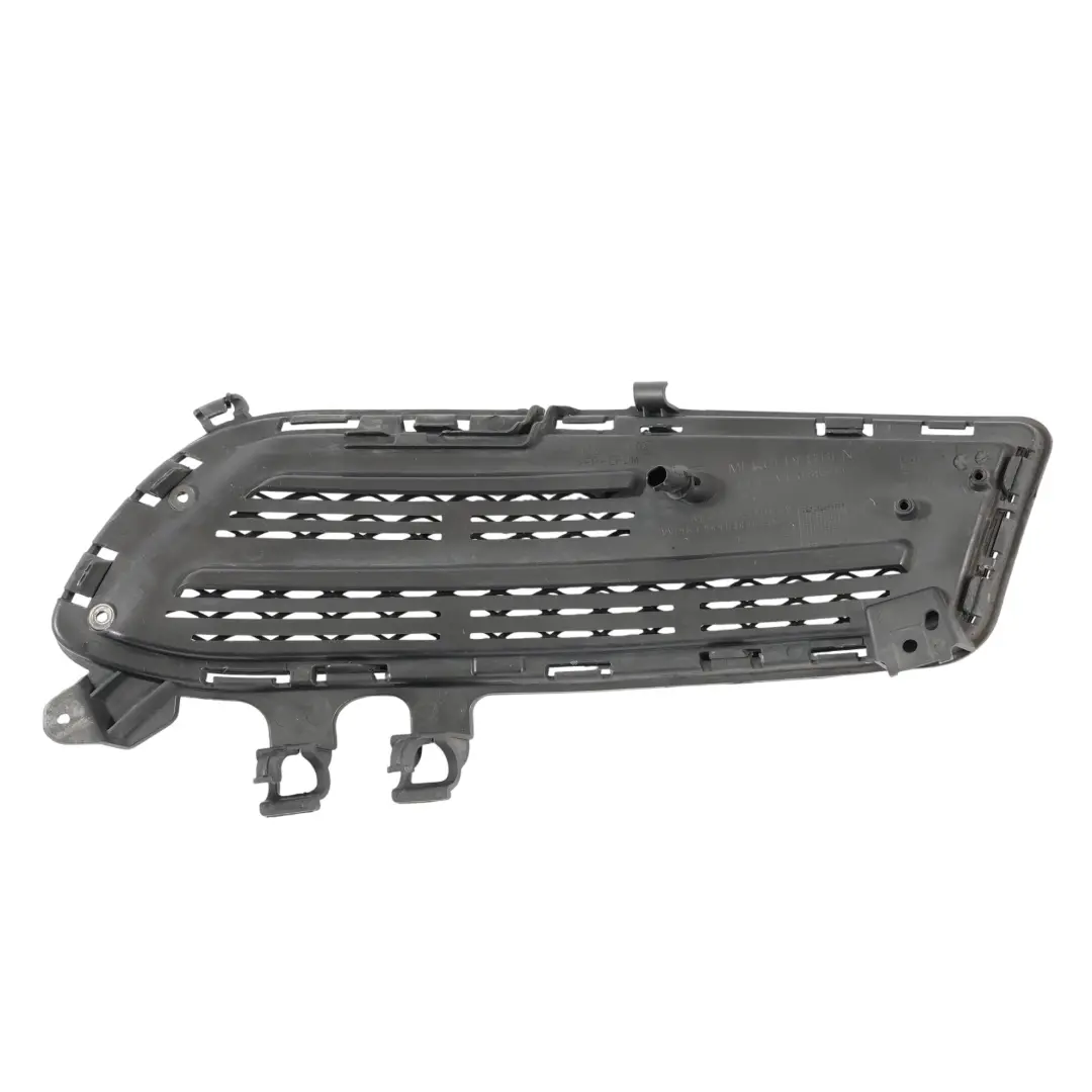 Front Bumper Lower Left N/S Grille Cover Trim to Mercedes W176 with Part number A1768851522 Mercedes W176 Front Bumper Lower Left N/S Grille Cover Trim - SKU A1768851522-1 - Part number A1768851522