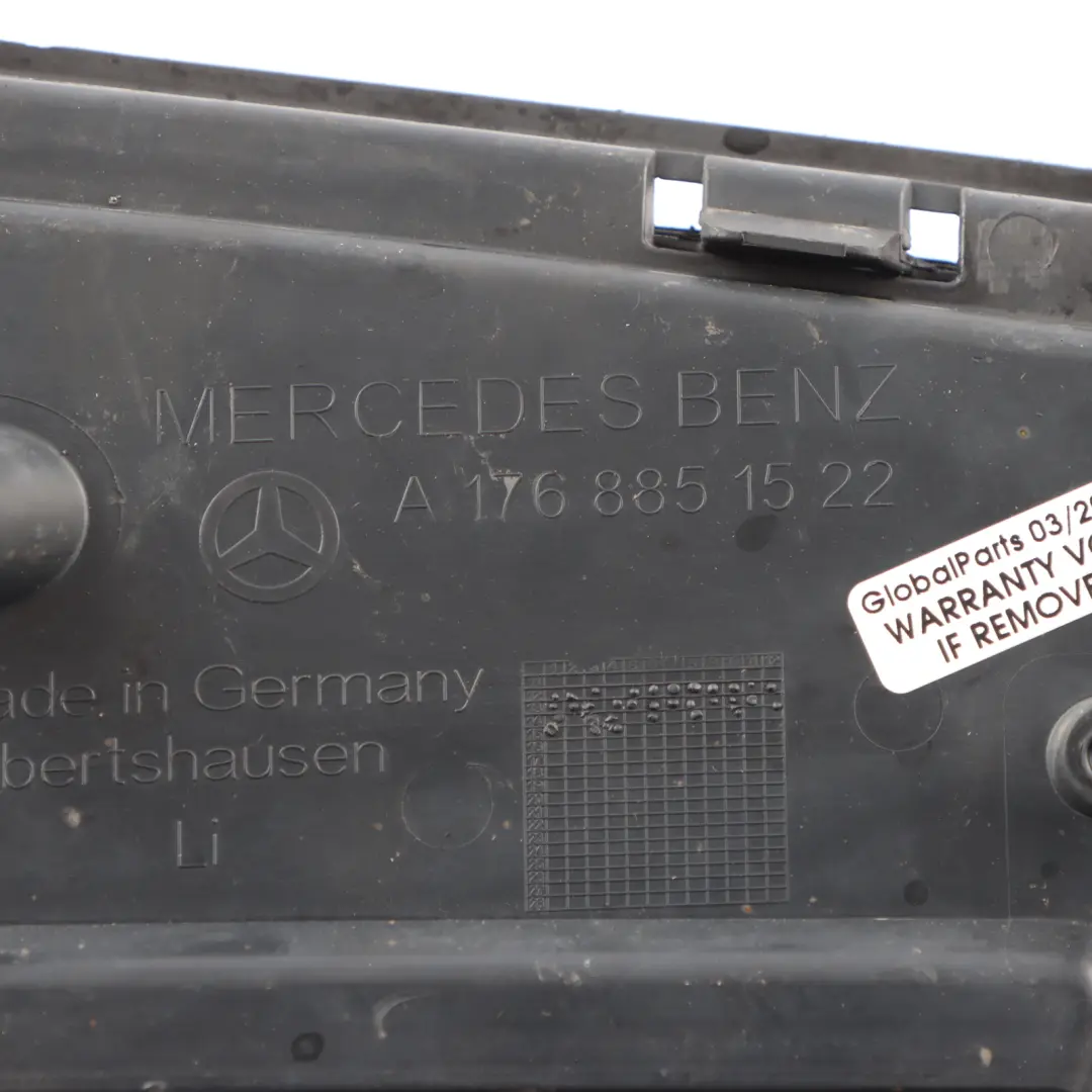 Mercedes W176 AMG Front Bumper Trim Bracket Left N/S AMG Grille - SKU A1768851522 - Part number A1768851522
