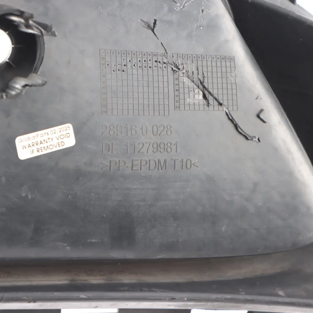 Bumper Front Grille Trim Panel Cover Right O/S to Mercedes W176 AMG with Part number A1768852800 Mercedes W176 AMG Bumper Front Grille Trim Panel Cover Right O/S - SKU A1768852800 - Part number A1768852800