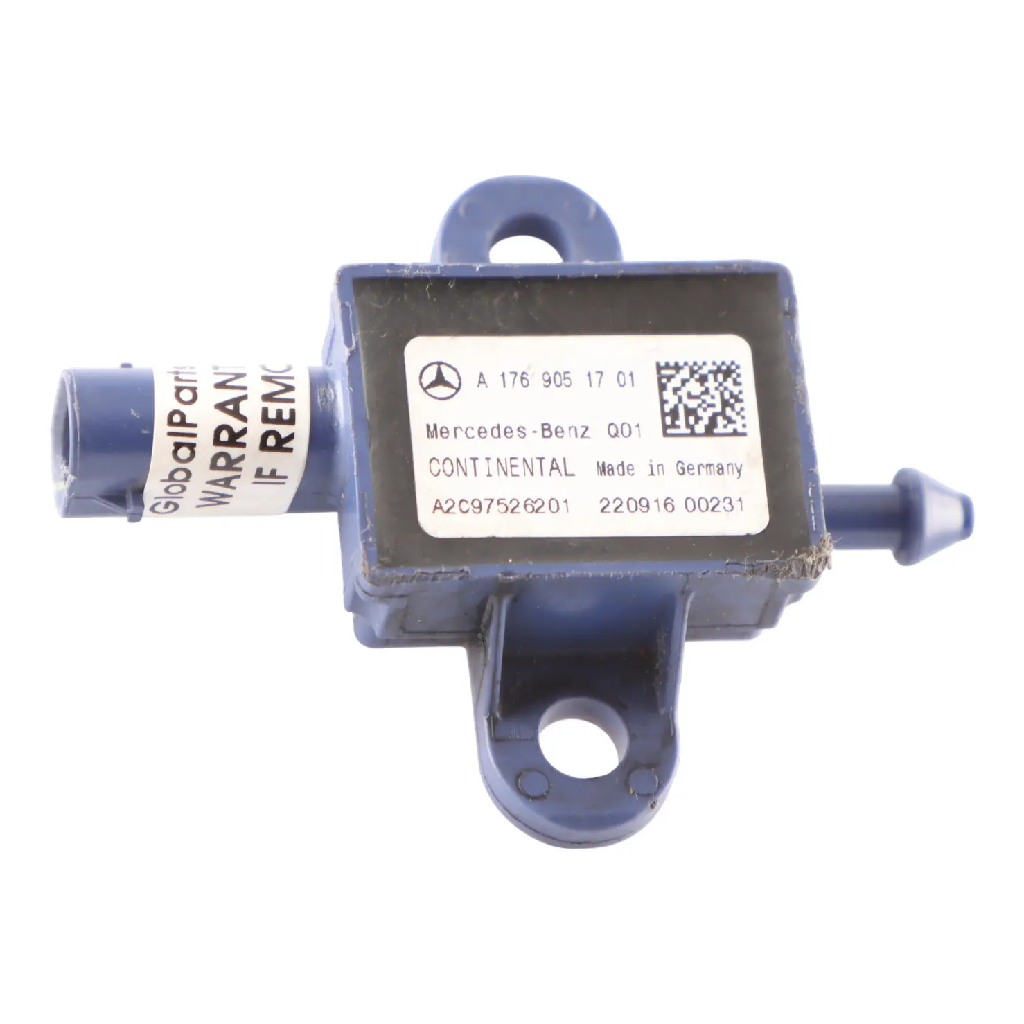 Mercedes W176 Front Bumper Pressure Shock Sensor A1769051701