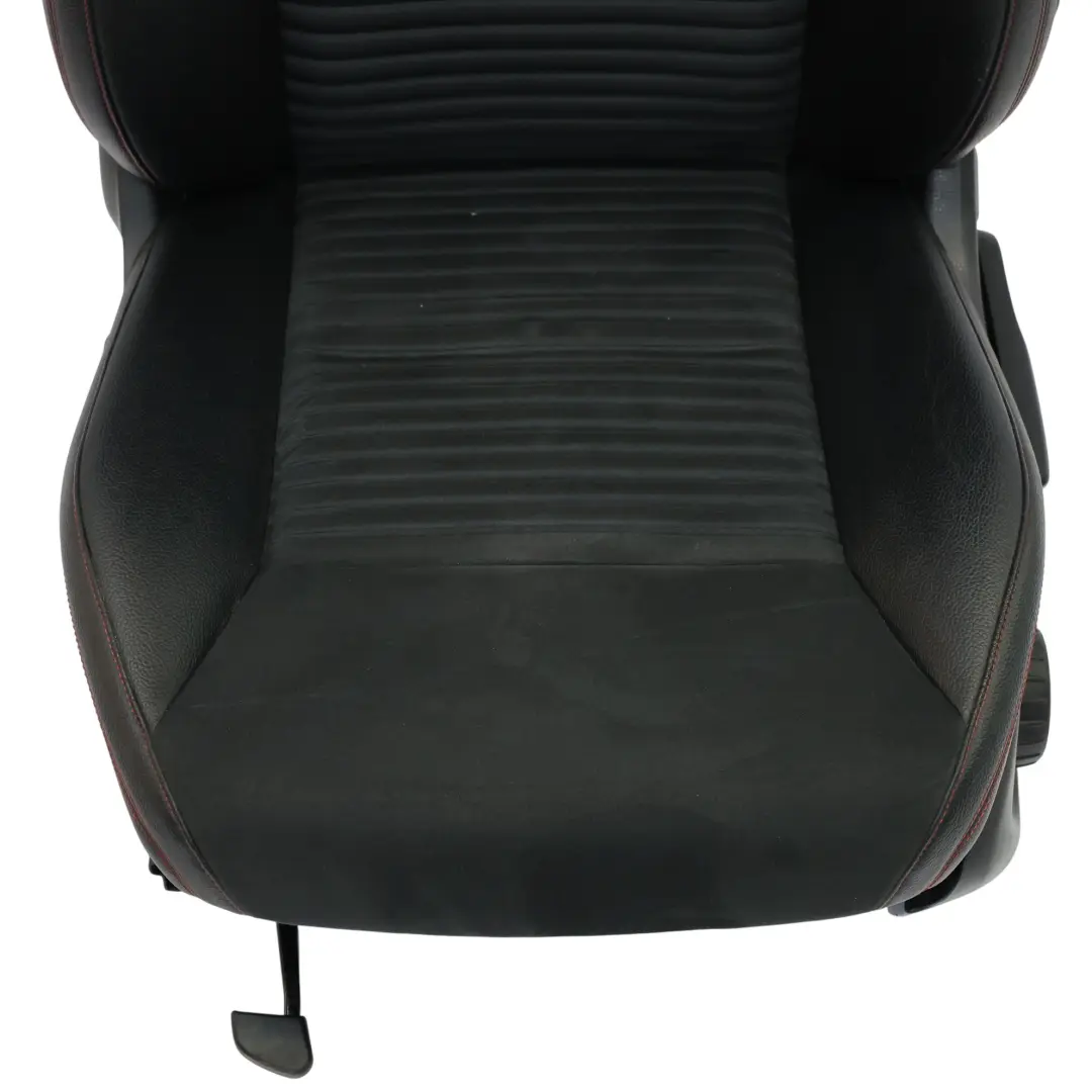 Mercedes W176 Seat Front Left N/S Microfiber Imitation Leather Black Red Stitch - SKU A1769102147-1 - Part number A1769102147