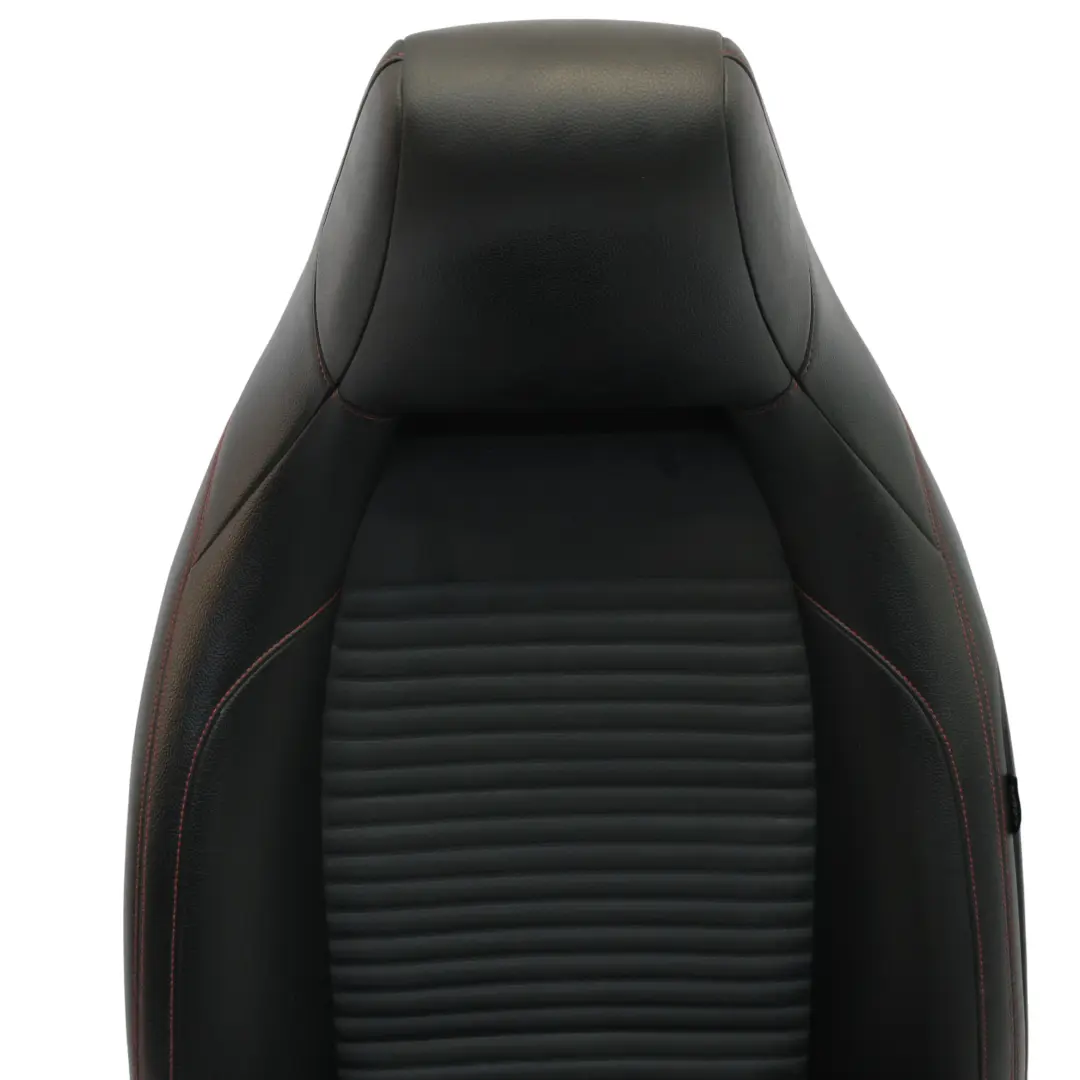 Asiento Delantero Izquierdo Microfibra Imitación Cuero Negro Roja para Mercedes W176 con número de pieza A1769102147 Mercedes W176 Asiento Delantero Izquierdo Microfibra Imitación Cuero Negro Roja - SKU A1769102147-1 - Número de pieza A1769102147