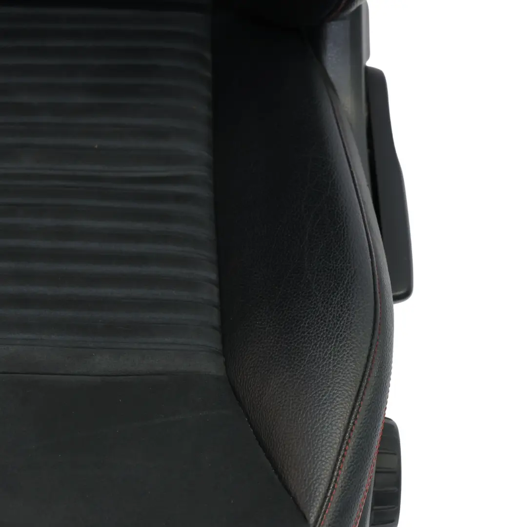 Mercedes W176 Seat Front Left N/S Microfiber Imitation Leather Black Red Stitch - SKU A1769102147-1 - Part number A1769102147