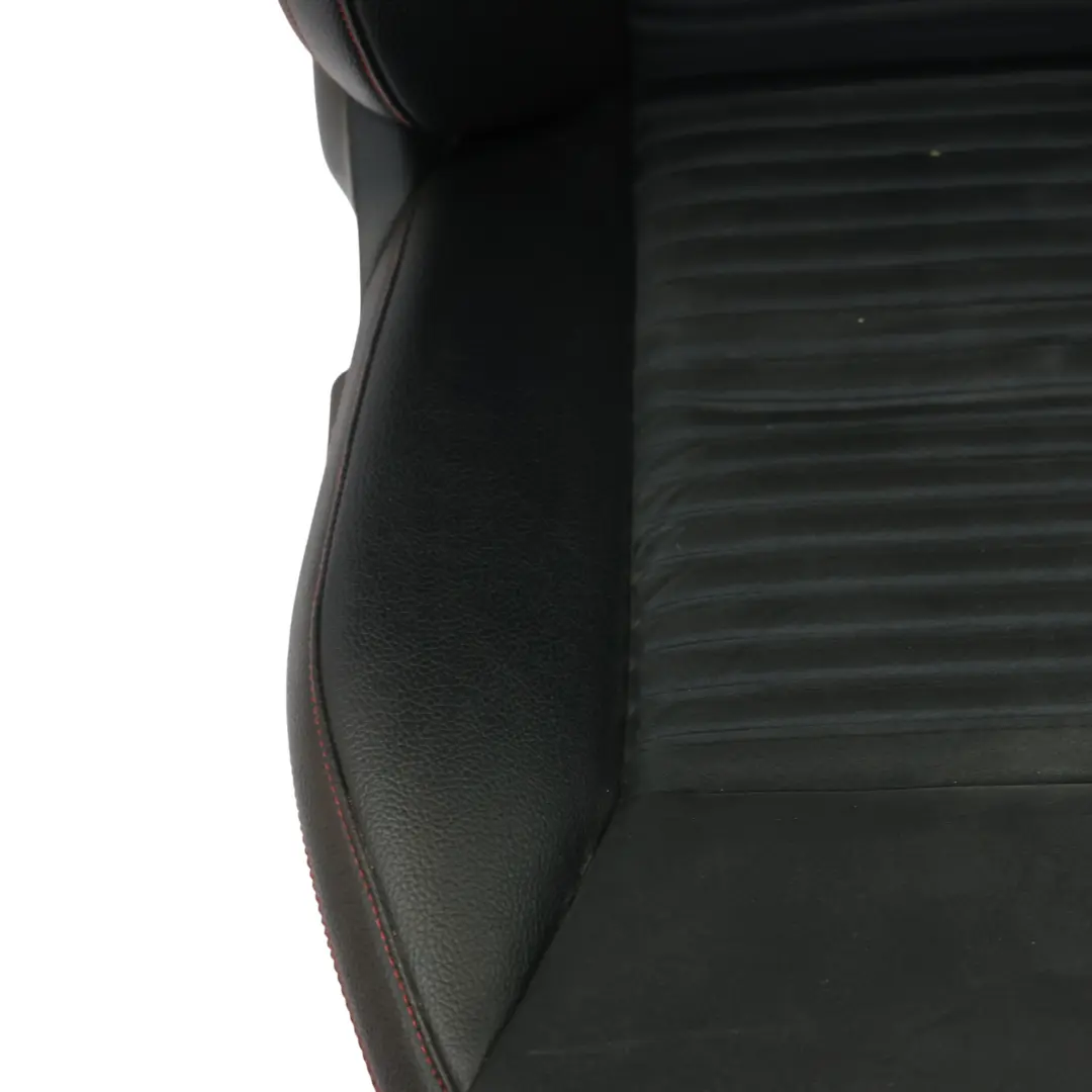 Mercedes W176 Seat Front Left N/S Microfiber Imitation Leather Black Red Stitch - SKU A1769102147-1 - Part number A1769102147