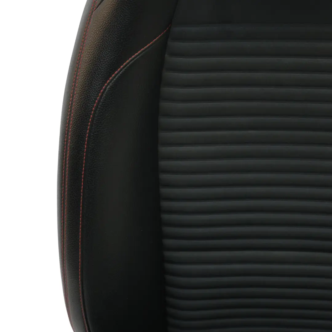 Mercedes W176 Seat Front Left N/S Microfiber Imitation Leather Black Red Stitch - SKU A1769102147-1 - Part number A1769102147