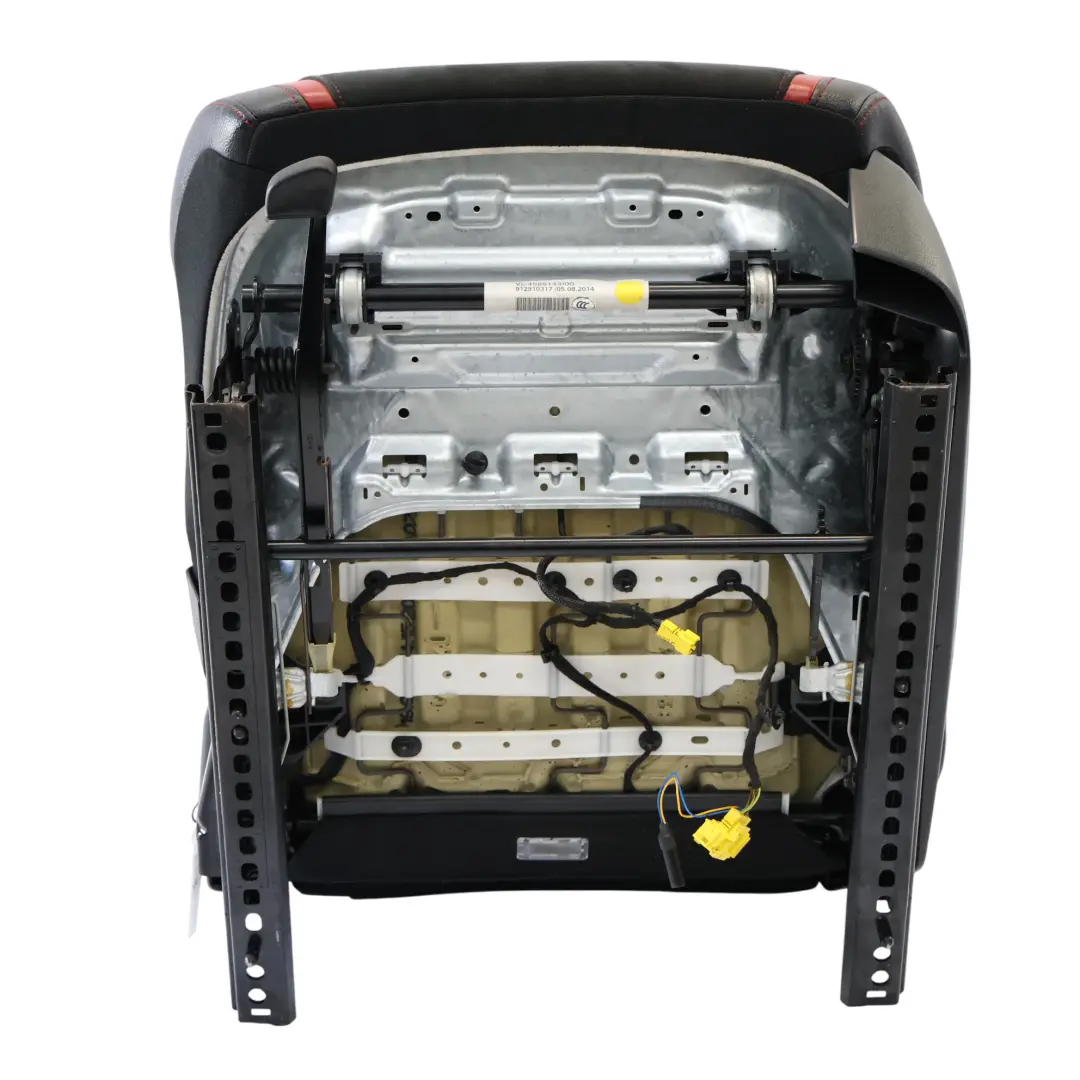 Mercedes W176 Sedile Anteriore AMG Performance In Pelle Nera Rossa Sinistra - SKU A1769103602-1 - Numero di parte A1769103602