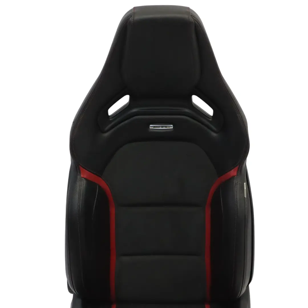 Siège Avant Droit Mercedes W176 AMG Performance En Cuir Noir Rouge pour à propos du numéro de pièce A1769103702 Siège Avant Droit Mercedes W176 AMG Performance En Cuir Noir Rouge - SKU A1769103702-1 - Numéro de pièce A1769103702