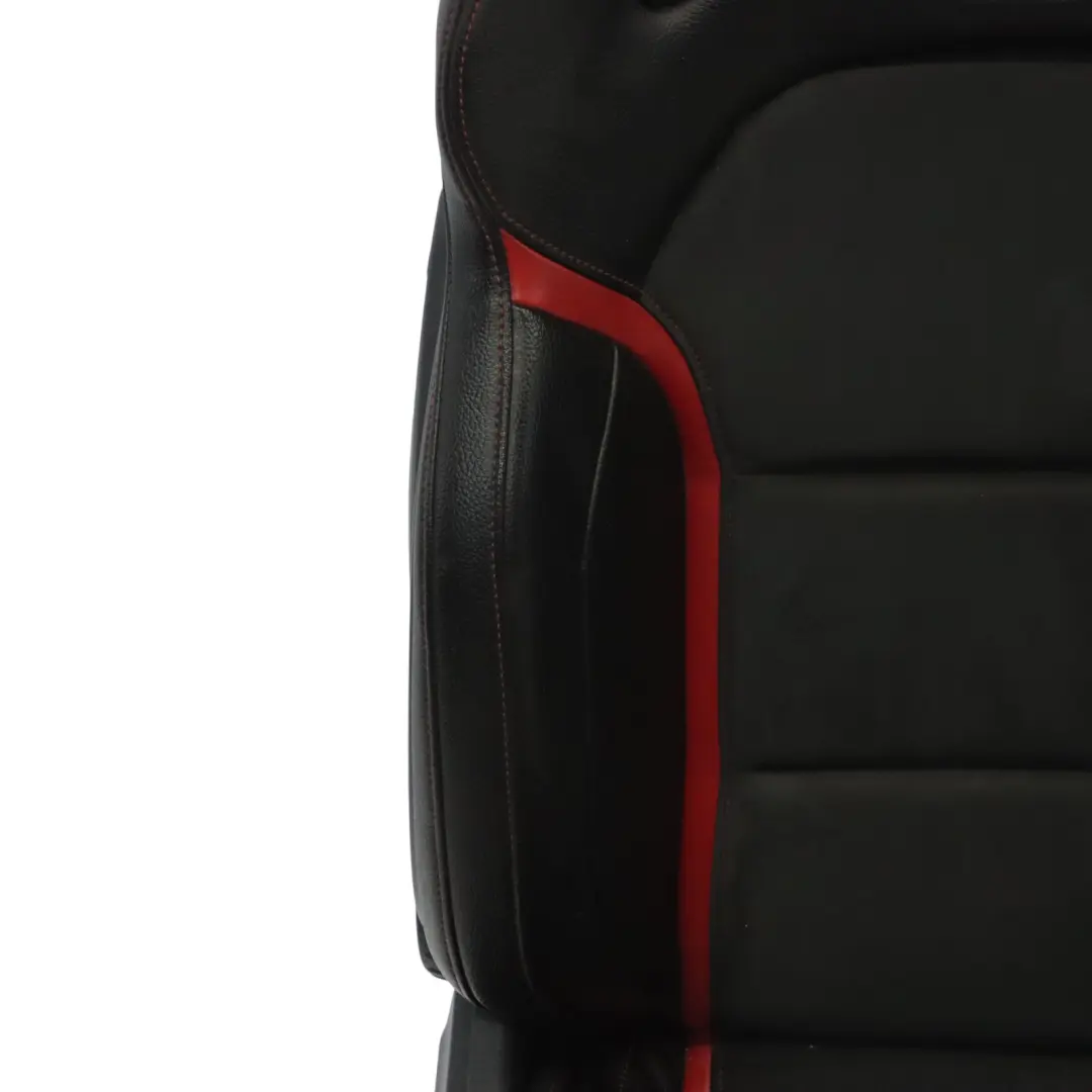 Mercedes W176 Asiento Delantero AMG Performance Cuero Negro Rojo Derecho - SKU A1769103702-1 - Número de pieza A1769103702