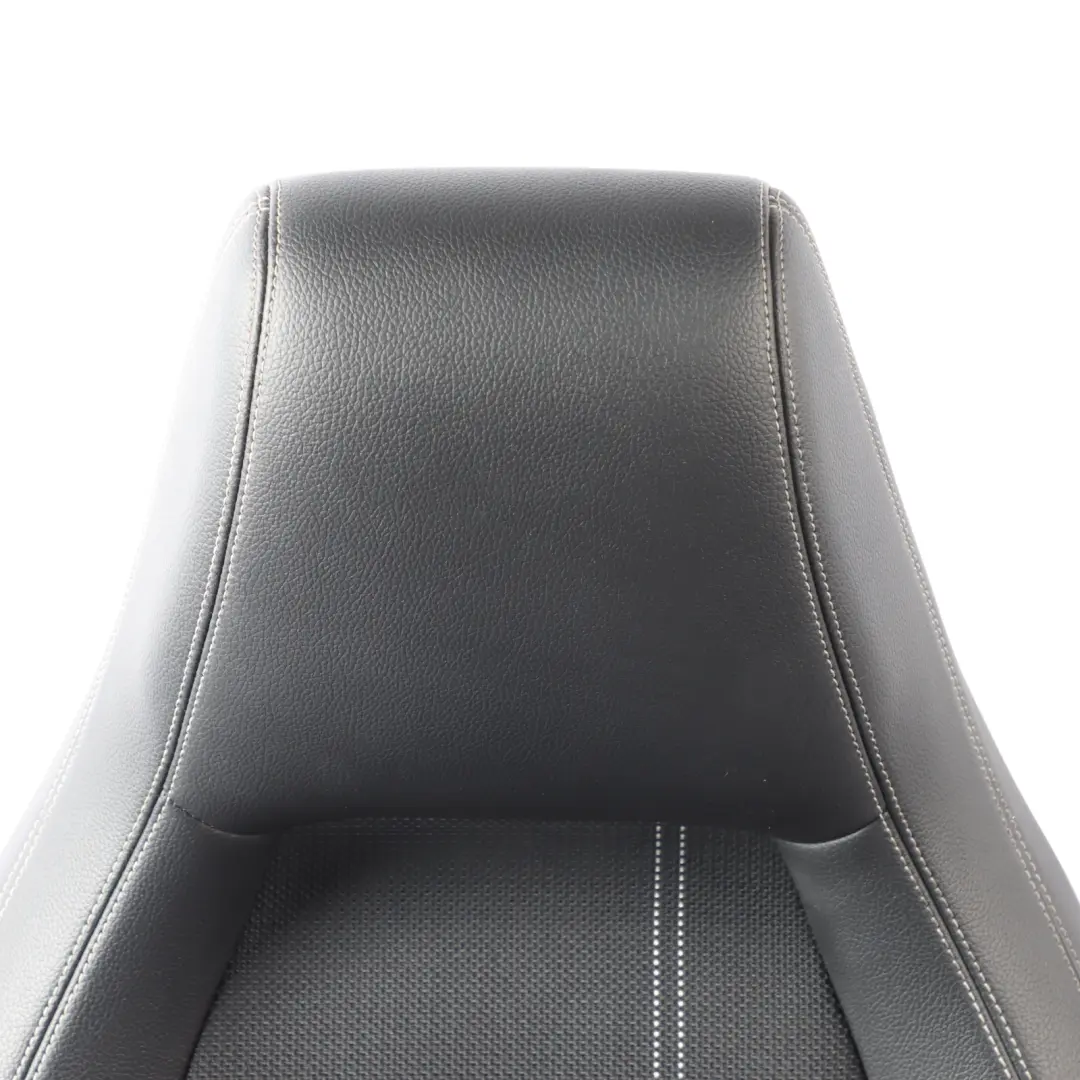 Mercedes W176 Asiento Delantero Sport Izquierdo Cuero Tela Negro Artico - SKU A1769108301-4 - Número de pieza A1769108301