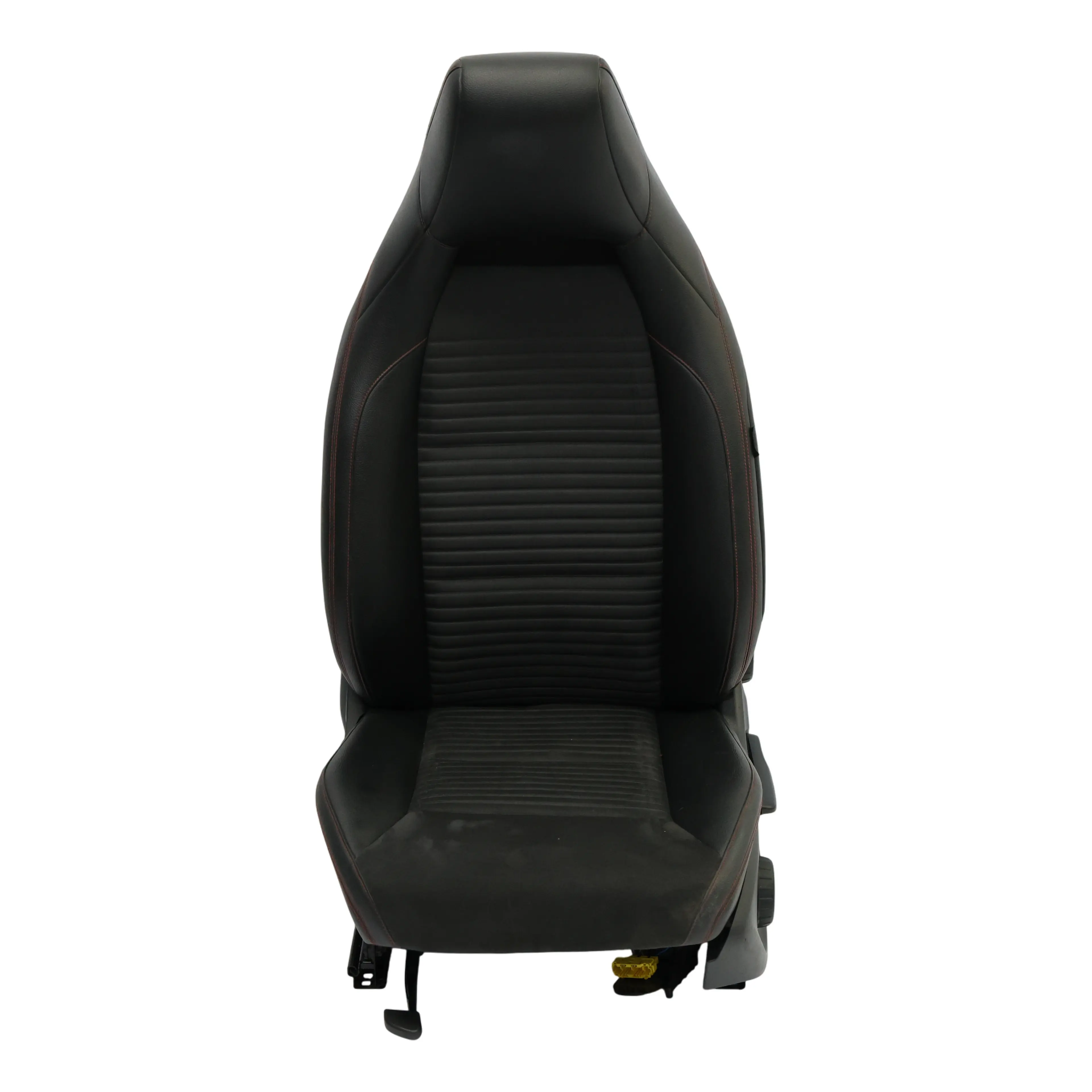 Mercedes W176 Asiento Delantero Izquierdo Tela Imitación Cuero Microfibra Negro