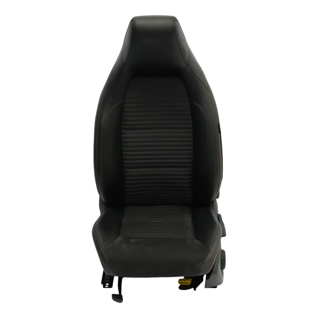 Mercedes W176 Vordersitz Links Stoff Kunstleder Mikrofaser Schwarz - SKU A1769109101-1 - Teilenummer A1769109101