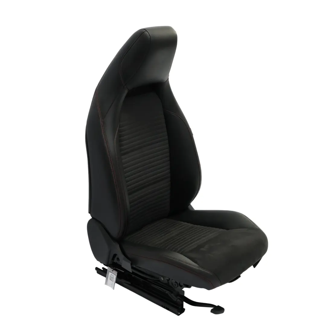 Sedile anteriore sinistro in finta pelle microfibra nero per Mercedes W176 con numero di parte A1769109101 Mercedes W176 Sedile anteriore sinistro in finta pelle microfibra nero - SKU A1769109101-1 - Numero di parte A1769109101