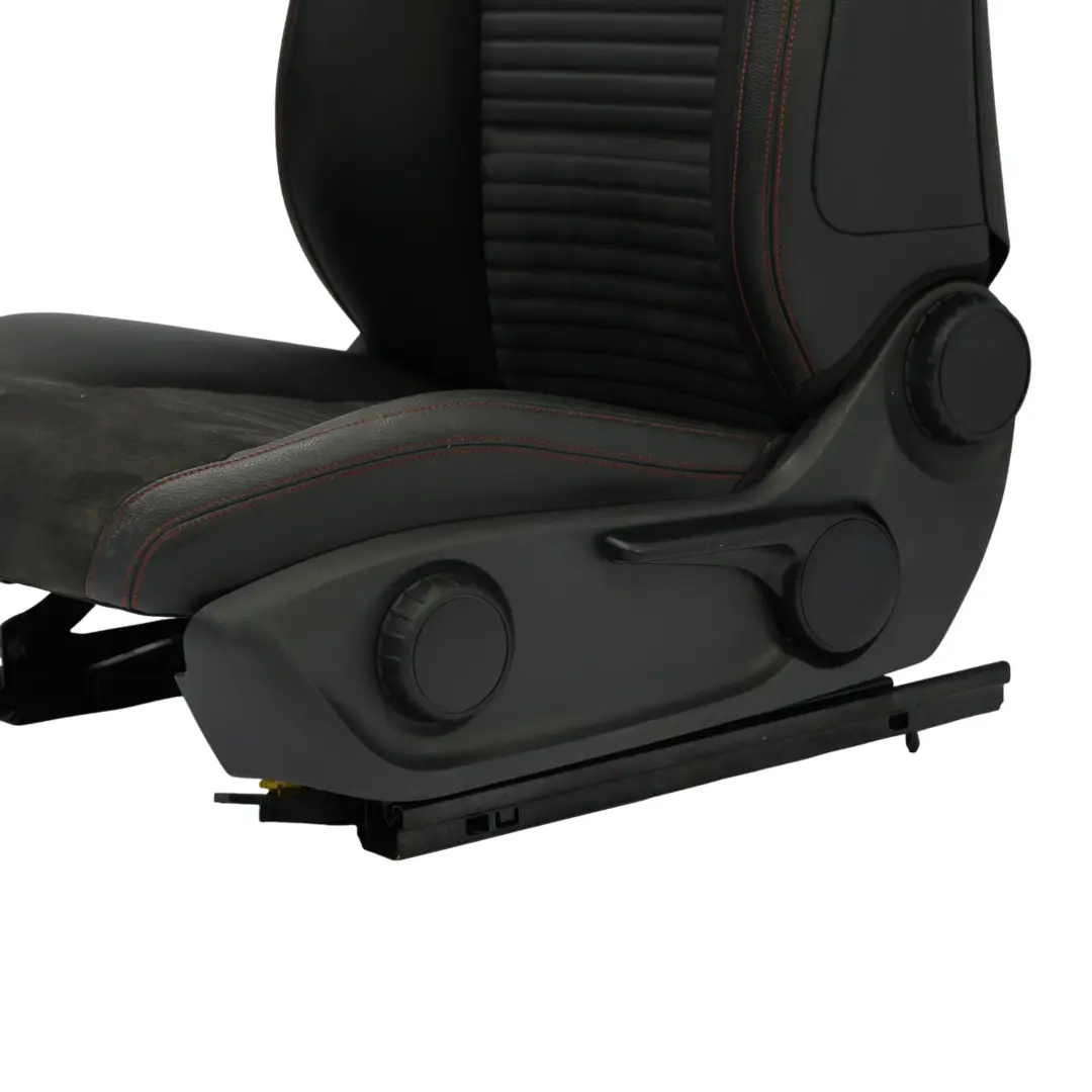 Mercedes W176 Przedni Lewy Fotel Imitacji Skóry Mikrofibra Czarny - SKU A1769109101-1 - Numer Części A1769109101