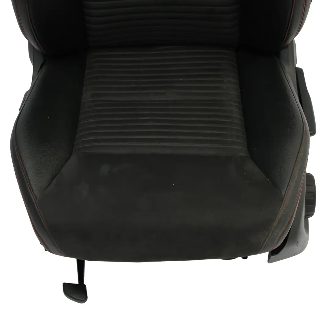Mercedes W176 Asiento Delantero Izquierdo Tela Imitación Cuero Microfibra Negro - SKU A1769109101-1 - Número de pieza A1769109101