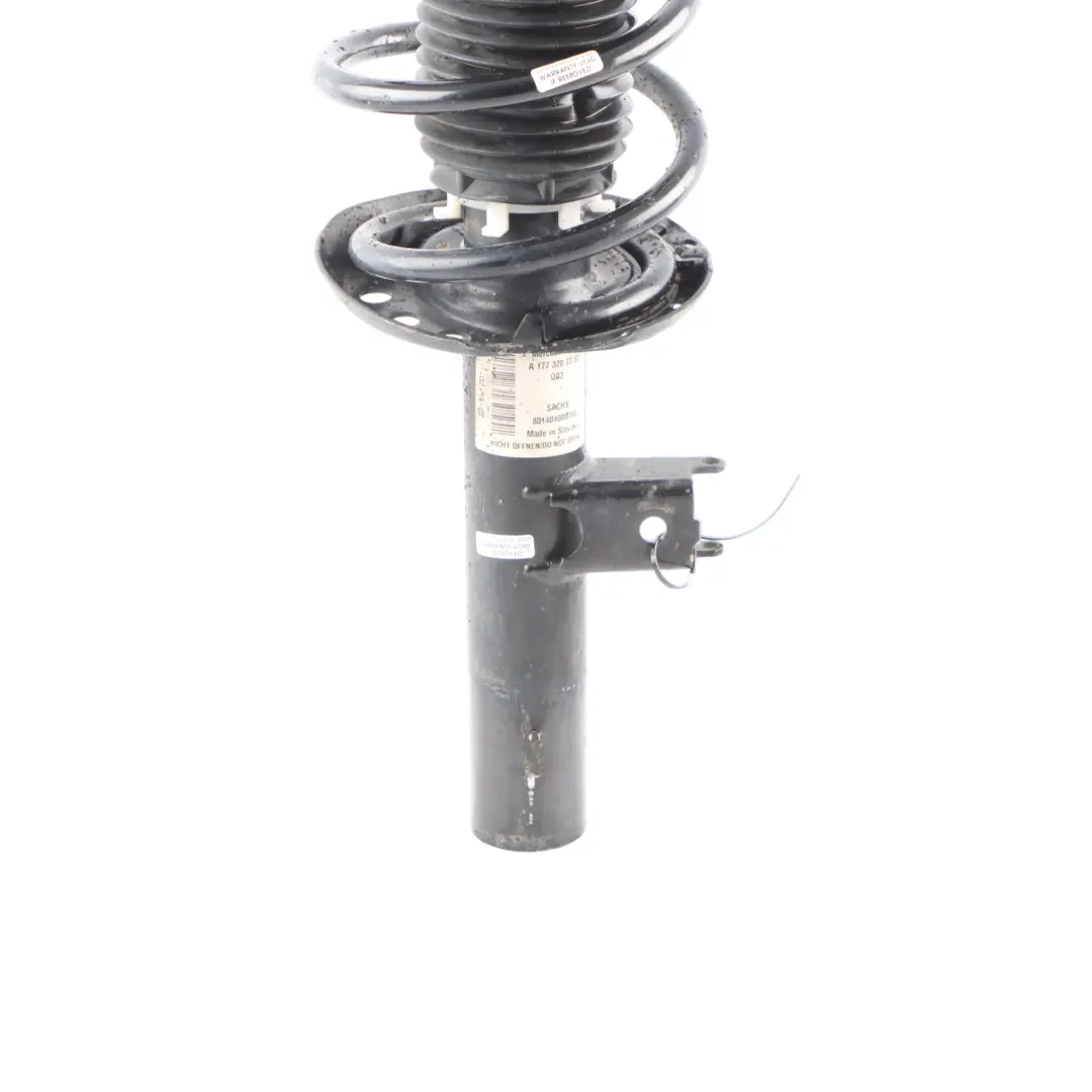 Strut Front Left N/S Suspension Shock Absorber to Mercedes W177 Spring with Part number A1773202302 Mercedes W177 Spring Strut Front Left N/S Suspension Shock Absorber - SKU A1773202302 - Part number A1773202302