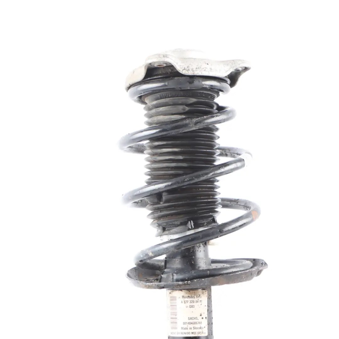 Strut Front Right O/S Suspension Shock Absorber to Mercedes W177 Spring with Part number A1773202402 Mercedes W177 Spring Strut Front Right O/S Suspension Shock Absorber - SKU A1773202402 - Part number A1773202402
