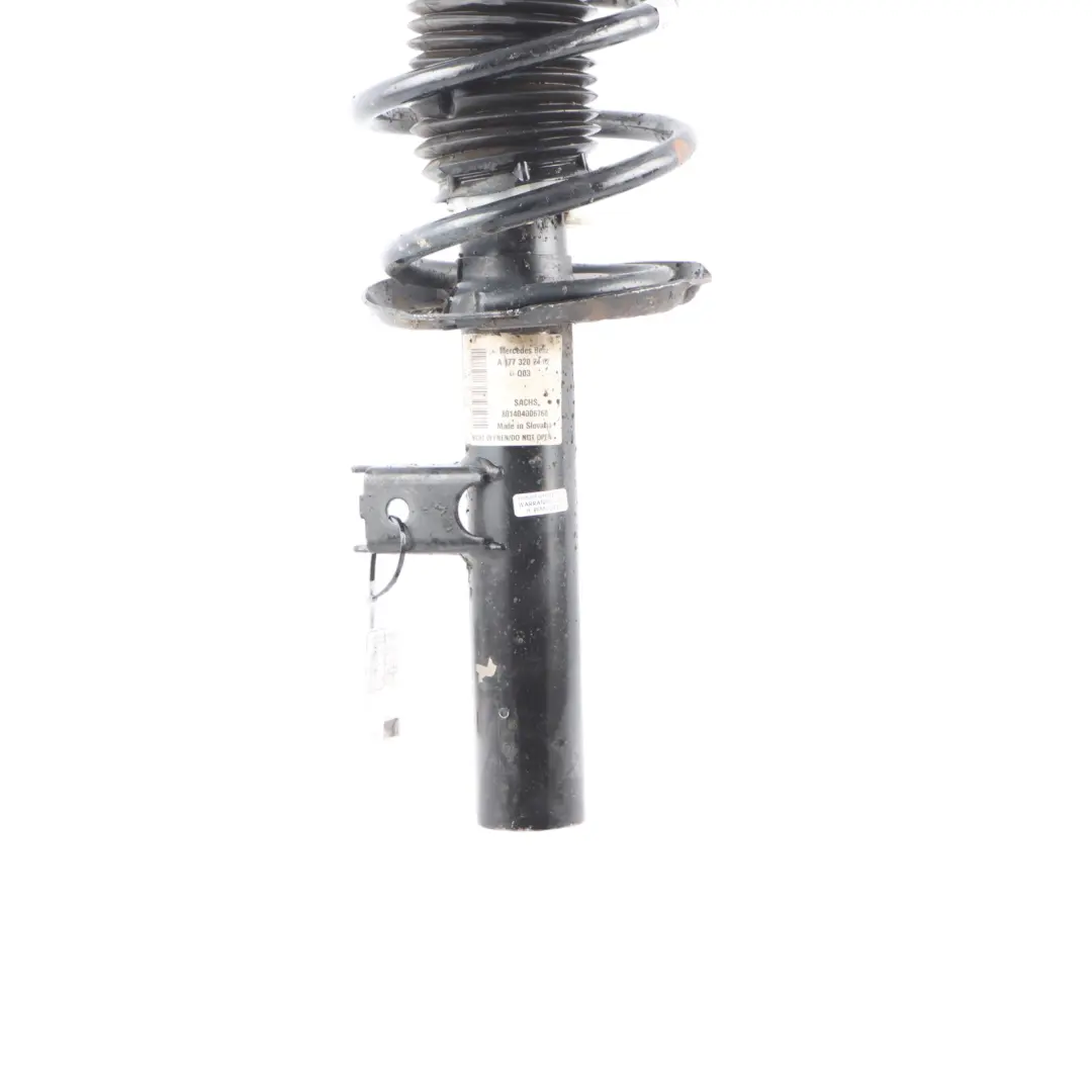 Strut Front Right O/S Suspension Shock Absorber to Mercedes W177 Spring with Part number A1773202402 Mercedes W177 Spring Strut Front Right O/S Suspension Shock Absorber - SKU A1773202402 - Part number A1773202402