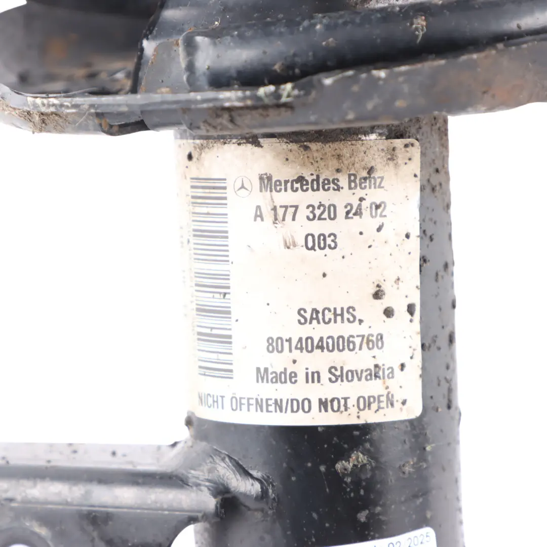 Strut Front Right O/S Suspension Shock Absorber to Mercedes W177 Spring with Part number A1773202402 Mercedes W177 Spring Strut Front Right O/S Suspension Shock Absorber - SKU A1773202402 - Part number A1773202402