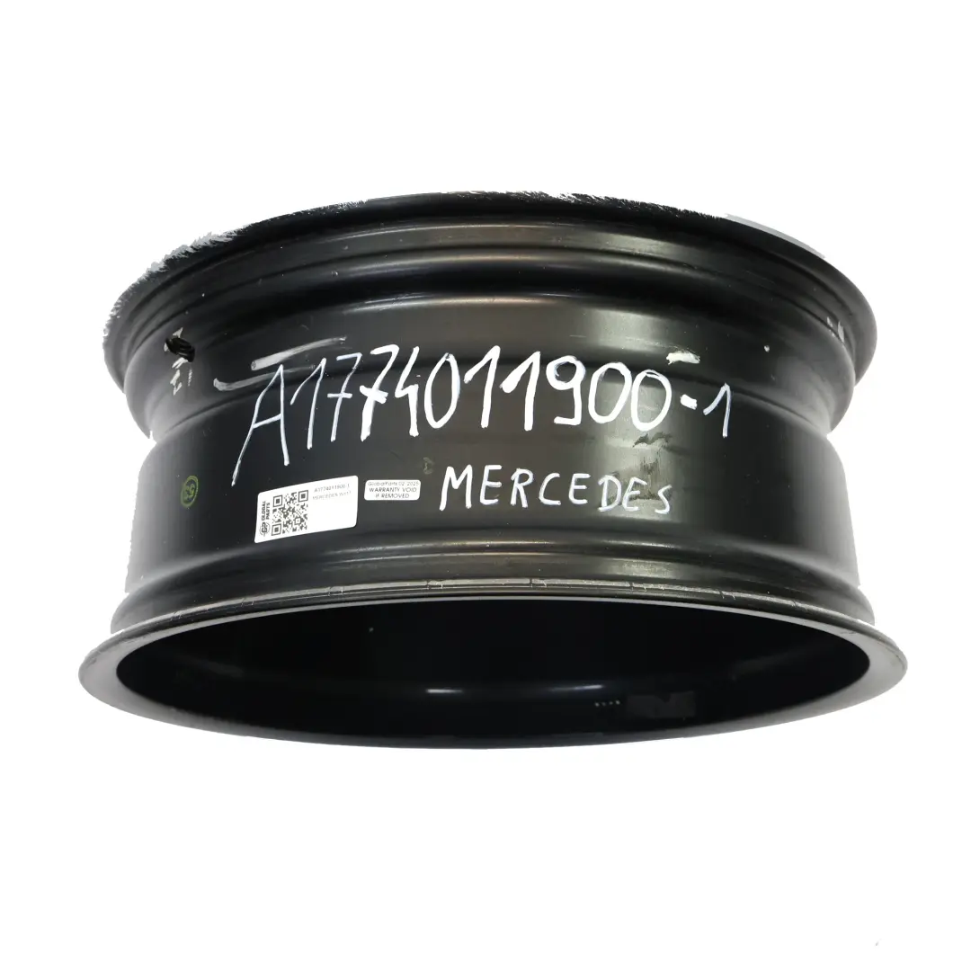 Llanta aleación negra 14 radios 19" 8J ET:40 para Mercedes W177 V177 AMG con número de pieza A1774011900 Mercedes W177 V177 AMG Llanta aleación negra 14 radios 19" 8J ET:40 - SKU A1774011900-1 - Número de pieza A1774011900