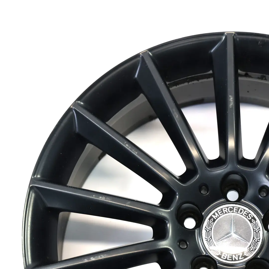 Alloy Wheel Rim 14 Spoke 19" 8J ET:40 to Mercedes W177 V177 AMG Black with Part number A1774011900 Mercedes W177 V177 AMG Black Alloy Wheel Rim 14 Spoke 19" 8J ET:40 - SKU A1774011900-1 - Part number A1774011900