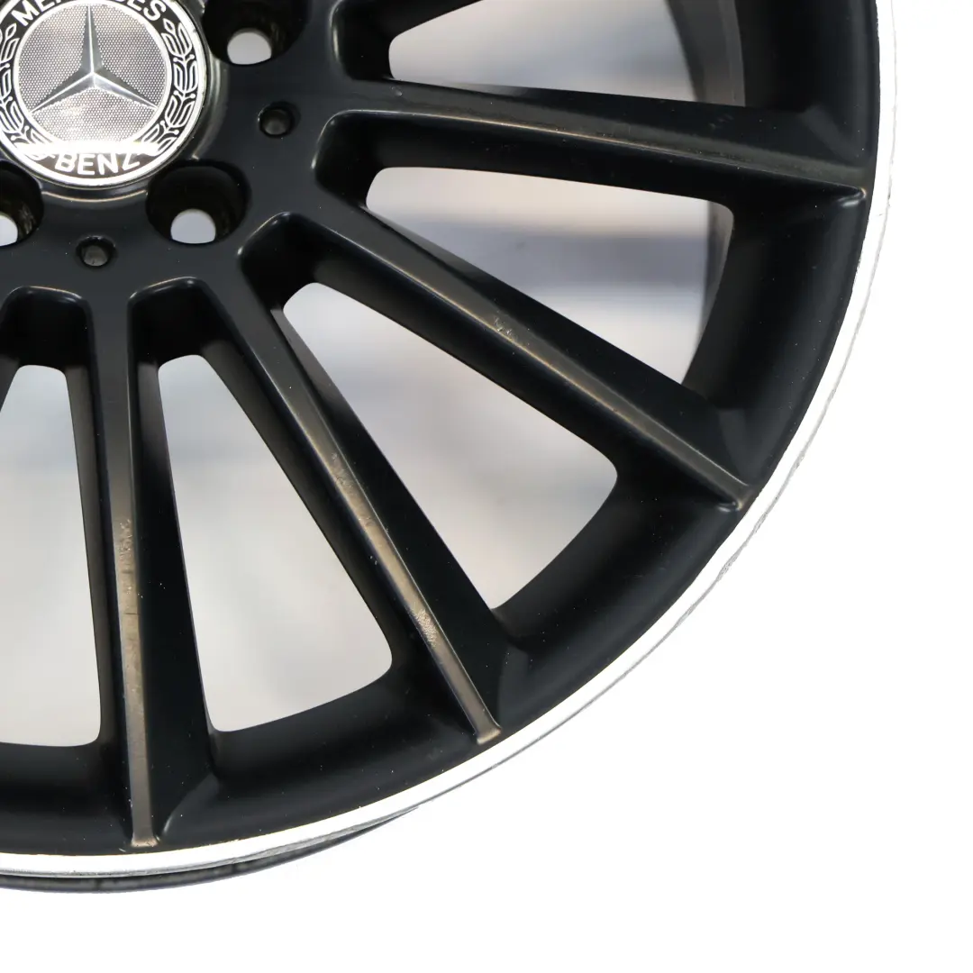 Alloy Wheel Rim 14 Spoke 19" 8J ET:40 to Mercedes W177 V177 AMG Black with Part number A1774011900 Mercedes W177 V177 AMG Black Alloy Wheel Rim 14 Spoke 19" 8J ET:40 - SKU A1774011900-1 - Part number A1774011900