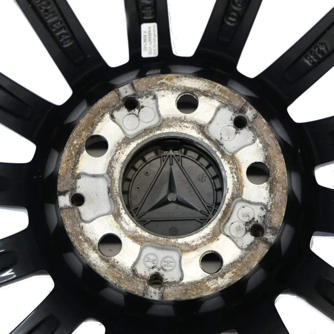 Alloy Wheel Rim 14 Spoke 19" 8J ET:40 to Mercedes W177 V177 AMG Black with Part number A1774011900 Mercedes W177 V177 AMG Black Alloy Wheel Rim 14 Spoke 19" 8J ET:40 - SKU A1774011900-2 - Part number A1774011900
