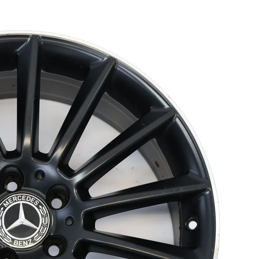 Mercedes W177 V177 AMG jante alliage noire 14 branches 19" 8J ET:40 - SKU A1774011900-2 - Numéro de pièce A1774011900
