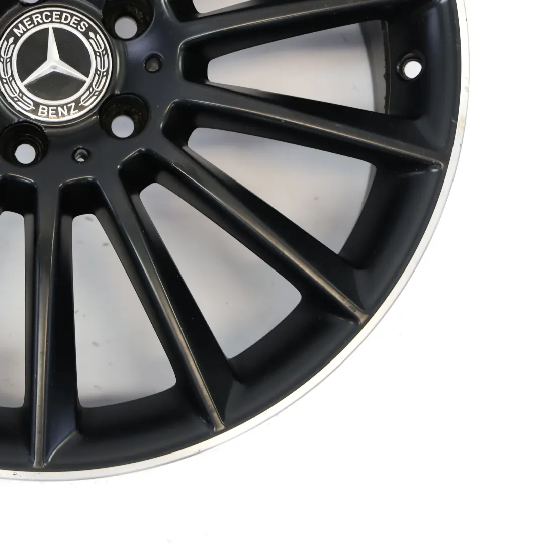 Alloy Wheel Rim 14 Spoke 19" 8J ET:40 to Mercedes W177 V177 AMG Black with Part number A1774011900 Mercedes W177 V177 AMG Black Alloy Wheel Rim 14 Spoke 19" 8J ET:40 - SKU A1774011900-2 - Part number A1774011900