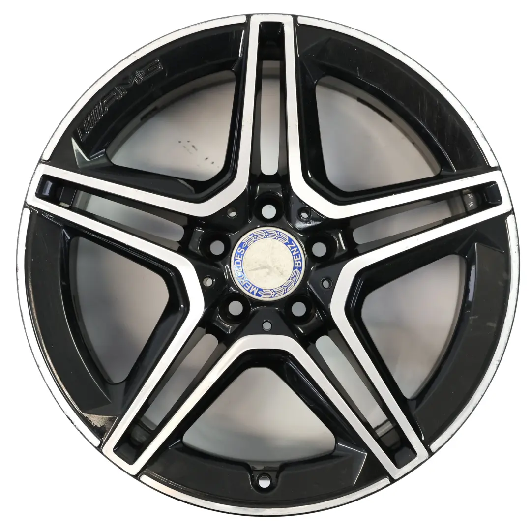 Llanta Aleación Mercedes W177 V177 AMG 5 Radios Dobles 18" 8J ET:40 para con número de pieza A1774014000 Llanta Aleación Mercedes W177 V177 AMG 5 Radios Dobles 18" 8J ET:40 - SKU A1774014000-2 - Número de pieza A1774014000