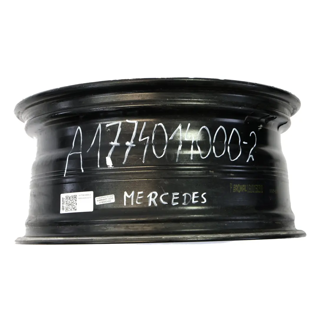  Llanta Aleación Mercedes W177 V177 AMG 5 Radios Dobles 18" 8J ET:40 - SKU A1774014000-2 - Número de pieza A1774014000