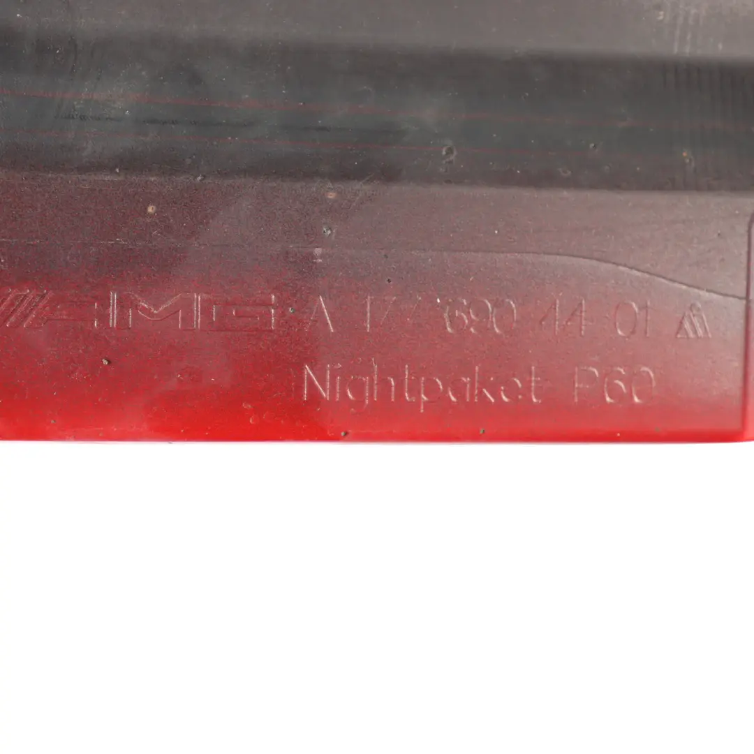 Mercedes W177 Side Skirt AMG Right O/S Door Sill Cover W247 Jupiter Red - 589 - SKU A1776980400-JUR - Part number A1776980400