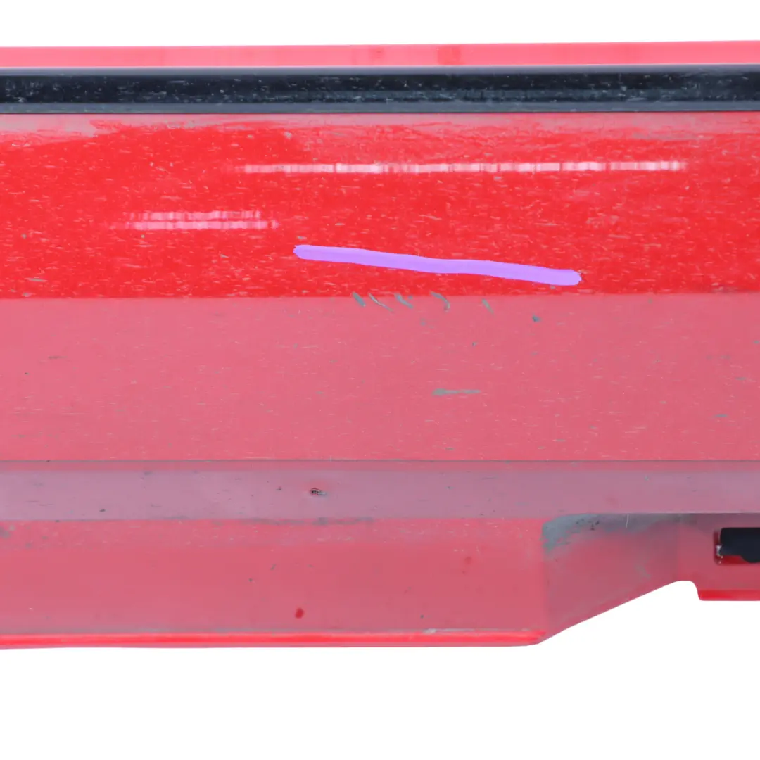 Mercedes W177 Side Skirt AMG Right O/S Door Sill Cover W247 Jupiter Red - 589 - SKU A1776980400-JUR - Part number A1776980400