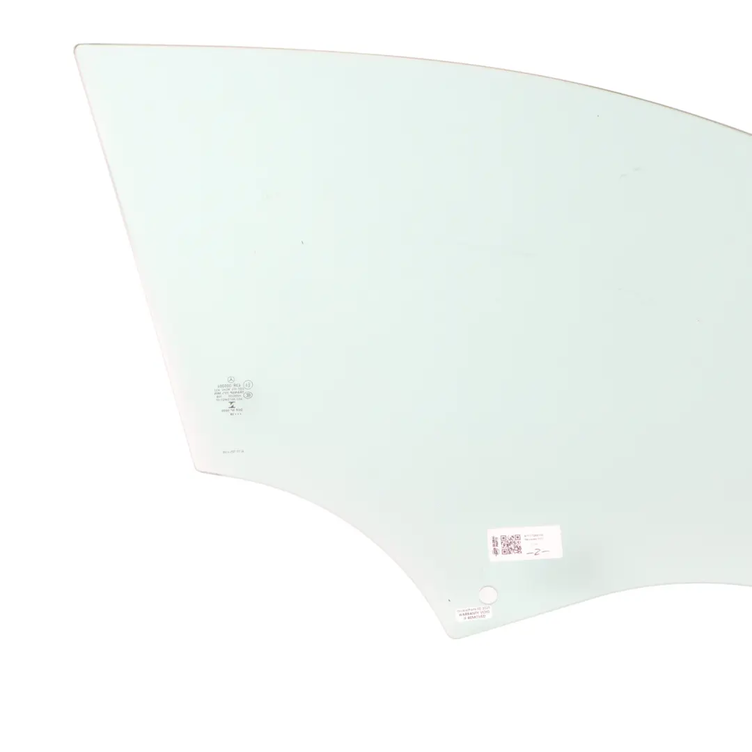 Front Door Side Window Glass Glazing AS2 Left N/S to Mercedes V177 with Part number A1777254100 Mercedes V177 Front Door Side Window Glass Glazing AS2 Left N/S - SKU A1777254100 - Part number A1777254100