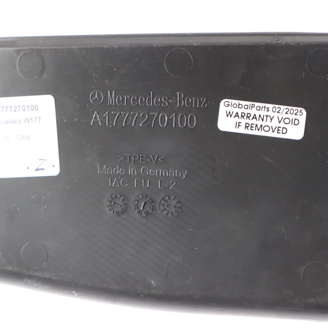 Inserto Porta Pannello Di Copertura Anteriore Sinistro per Mercedes W177 con numero di parte A1777270100 Mercedes W177 Inserto Porta Pannello Di Copertura Anteriore Sinistro - SKU A1777270100 - Numero di parte A1777270100