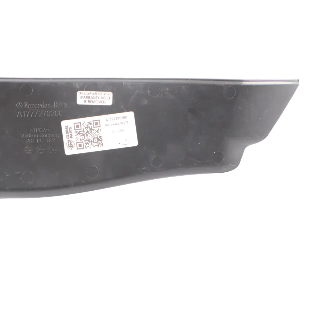 Mercedes W177 Door Card Pocket Insert Covering Panel Front Right O/S - SKU A1777270200 - Part number A1777270200