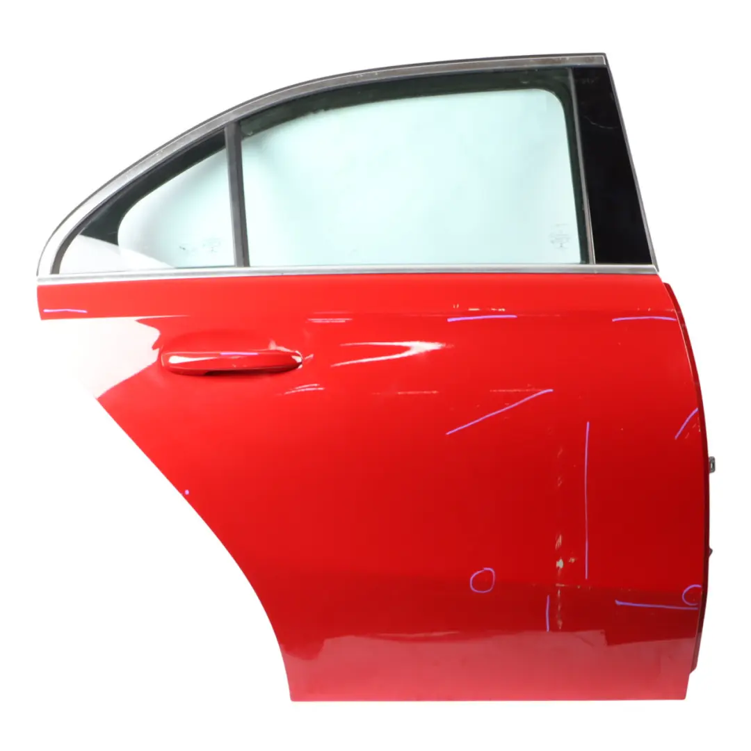 A177 Saloon Door Rear Right O/S Jupiter Red - 589 to Mercedes with Part number A1777301600 Mercedes A177 Saloon Door Rear Right O/S Jupiter Red - 589 - SKU A1777301600-JUR - Part number A1777301600